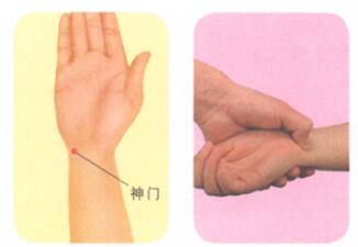 遗精按摩部位图解