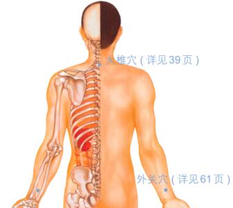 发热按摩部位图解