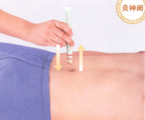 感冒艾灸哪个部位图解