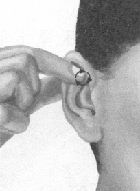 鼻炎按摩部位图解