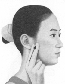 耳鸣-耳痛按摩部位图解