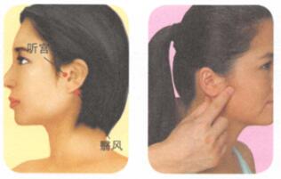 耳鸣耳痛按摩部位图解