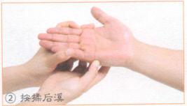 腰椎骨质增生按摩部位图解