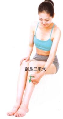 腹泻刮痧部位图解