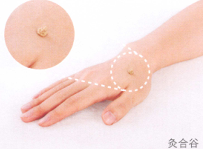 中暑艾灸哪个部位图解