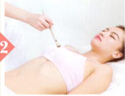 宣肺理气艾灸哪个部位图解