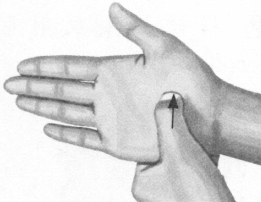 胃肠炎按摩部位图解