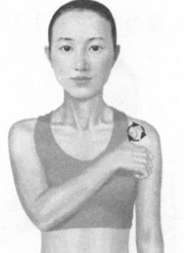 肩周炎按摩部位图解