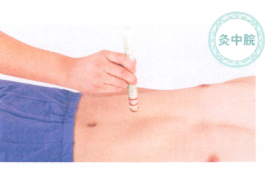 胃十二指肠溃疡艾灸哪个部位图解