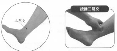 经前紧张综合征按摩部位图解