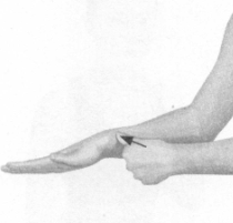 鼻炎按摩部位图解