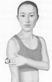 肩周炎按摩部位图解