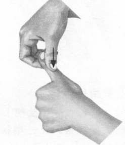 鼻炎按摩部位图解