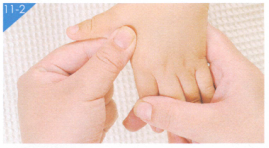 小儿咳嗽按摩部位图解