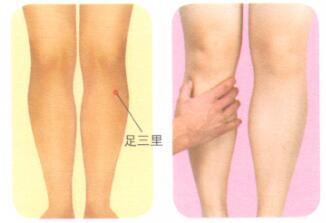 腹痛-腹胀按摩部位图解