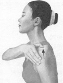 肩周炎按摩部位图解