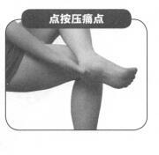 足跟痛按摩部位图解