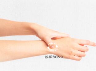 腕关节损伤按摩部位图解