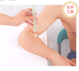 肘关节痛艾灸哪个部位图解