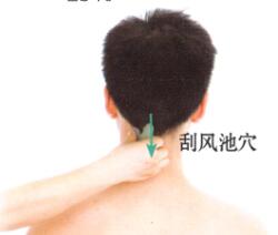 皮肤瘙痒症刮痧部位图解