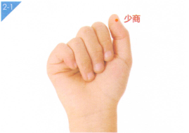 小儿扁桃体炎按摩部位图解