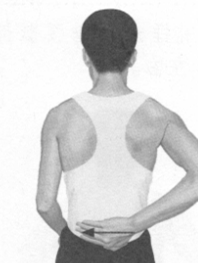 腰痛按摩部位图解