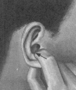 鼻炎按摩部位图解