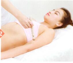 瘦身降脂艾灸哪个部位图解