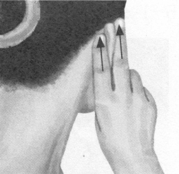 耳鸣-耳痛按摩部位图解