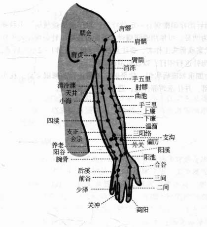 臂丛神经损伤磁圆梅针疗法