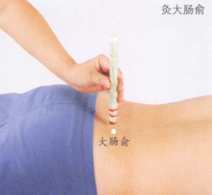 腹泻艾灸哪个部位图解