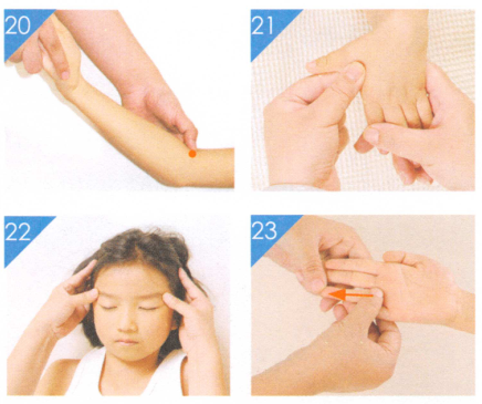 小儿呕吐按摩部位图解