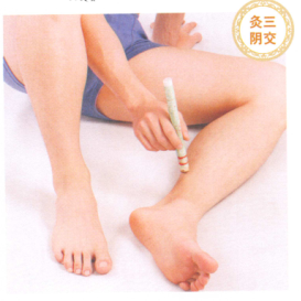 失眠艾灸哪个部位图解