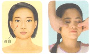 脸部细纹按摩部位图解