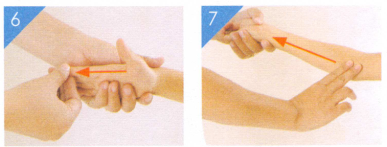 小儿扁桃体炎按摩部位图解