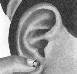 耳鸣-耳痛按摩部位图解