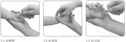 婴幼儿强健脾胃按摩部位图解