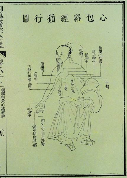 《医宗金鉴》十二脉图