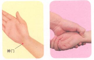神经衰弱按摩部位图解