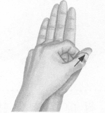 鼻炎按摩部位图解