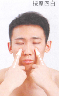 假性近视艾灸哪个部位图解