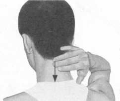 颈背痛按摩部位图解