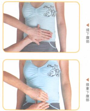 痛经按摩部位图解