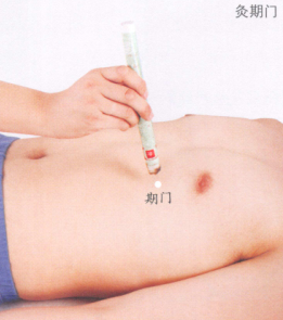 脂肪肝艾灸哪个部位图解