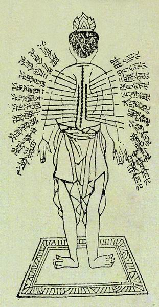 《太平圣惠方》分部穴图