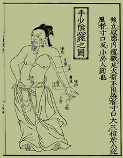 《十四经发挥》经穴图