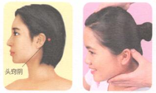 宿醉-晕车按摩部位图解