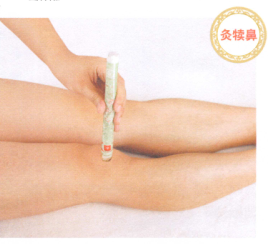 膝关节痛艾灸哪个部位图解