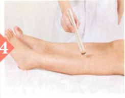 痔疮艾灸哪个部位图解