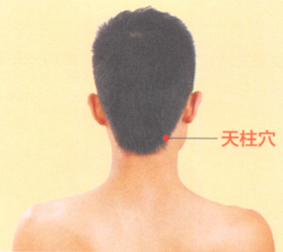 头痛艾灸哪个部位图解